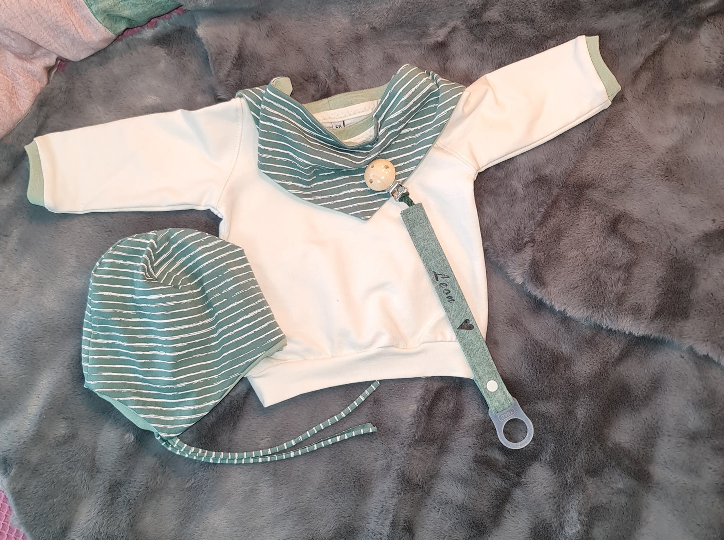 Baby Mütze "Pistazie"